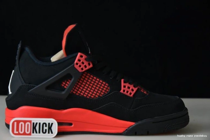 Cheap Husky Jordan Air Thunder CT8527-016 4 Red 0715